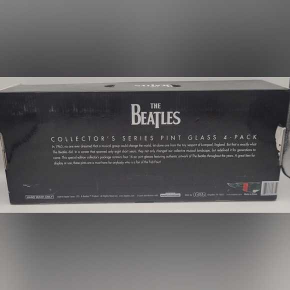 The Beatles Pint Glass Set - Picture 2 of 3